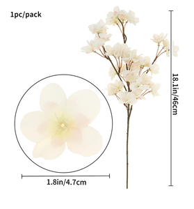 Branche <span class=keywords><strong>de</strong></span> cerisier artificielle rose en soie, longue tige, pour décoration <span class=keywords><strong>de</strong></span> <span class=keywords><strong>printemps</strong></span>, maison, mariage, vase, vente en gros - Product Image 6