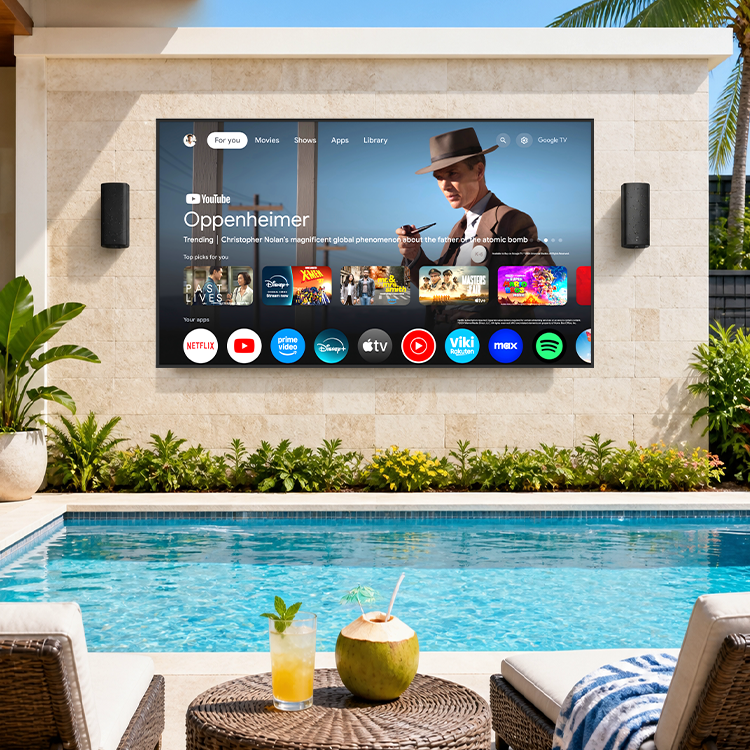 Factory Wholesale <strong>Price</strong> 85 <strong>Inch</strong> LCD Outdoor <strong>TV</strong> Smart 4K HDTV IP55 Waterproof WiFi 1000cd Elevator Shopping Mall Retail Store