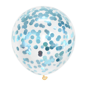 12 pouces <span class=keywords><strong>or</strong></span> <span class=keywords><strong>Rose</strong></span> argent confettis paillettes ballons Transparent rond paillettes Confeti Para Globos pour mariage fête d'<span class=keywords><strong>anniversaire</strong></span> déco - Product Image 4