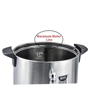 Ketel Teh, Stainless Steel Susu Teh Barel Samovar Pembuat Turkish Pemanas Pakistan Air Panas