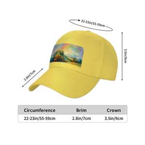 Image personnalisée Chapeau de camionneur à 6 panneaux en toile de polyester et coton à la mode Personnage en maille personnalisable pour le sport en plein air - Product Image 2