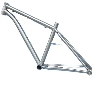 Titanium high quality 27.5er mountain/fat bike frame 650B MTB tapered headtube XTR direct mount disc brakes gravle frame