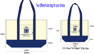 Borse Tote in Tela di Cotone Personalizzate e Resistenti con Manico Lungo, Ecologiche e Riutilizzabili per Uso Quotidiano, Shopping e Regali - Product Image 2
