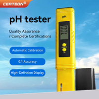 Testeur numérique portable d'eau avec écran LCD batterie et plage 0,00-14,00 pour mesures précises pH-mètre