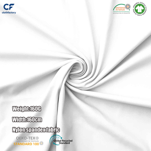 Tela de Doble Cara 160G, Spandex 34, Nylon 66, Tela Elástica para Ropa de Yoga - Product Image 2