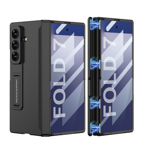 Funda para teléfono GKK Z Fold 5 Fold 6 7 con cristal frontal y protección de bisagra magnética para Samsung Galaxy Z Fold 7 6 5 4 con soporte - Product Image 6
