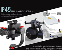 Moteur de cardan à arbre creux BLDC Cubemars GL60 25kv de haute qualité avec encodeur pour cardans portables