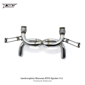 <span class=keywords><strong>Escape</strong></span> Catback para <span class=keywords><strong>Lamborghini</strong></span> Huracan STO/EVO Spyder/Technica 5,2 2019-2020 silenciador de tubo de <span class=keywords><strong>Escape</strong></span> de acero inoxidable - Product Image 2
