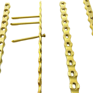 Placas Ortopédicas Veterinarias Quirúrgicas de Titanio 2.4/2.7/3.5mm, Placa de Bloqueo para Animales con Certificación CE - Product Image 1