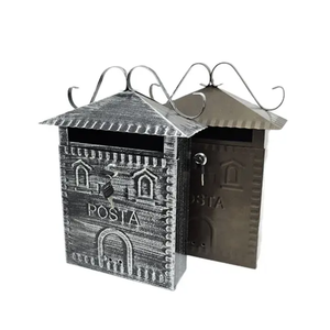 HUBUY <span class=keywords><strong>Boîte</strong></span> <span class=keywords><strong>aux</strong></span> <span class=keywords><strong>lettres</strong></span> extérieure en métal Post <span class=keywords><strong>Boîte</strong></span> <span class=keywords><strong>aux</strong></span> <span class=keywords><strong>lettres</strong></span> murale <span class=keywords><strong>Boîte</strong></span> <span class=keywords><strong>aux</strong></span> <span class=keywords><strong>lettres</strong></span> <span class=keywords><strong>vintage</strong></span> <span class=keywords><strong>Boîte</strong></span> <span class=keywords><strong>aux</strong></span> <span class=keywords><strong>lettres</strong></span> de jardin résidentiel - Product Image 1