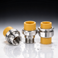 Raccord de tuyauterie en acier inoxydable PPR, connecteur à fusion thermique pour l'alimentation en eau chaude et froide