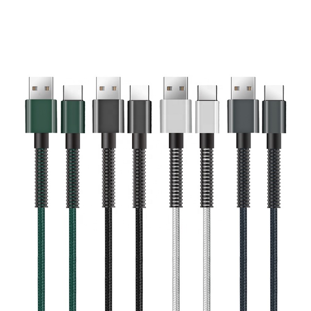 Usb -Type C 1m 3A Fast Charging Cable Strong Usb Cable High Speed Universal Fast Braided Strong Durable Data Charger Cord