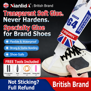 Pegamento Instantáneo <span class=keywords><strong>de</strong></span> Cianocrilato <span class=keywords><strong>de</strong></span> Alta Resistencia, Lavable, Anti-goteo y <span class=keywords><strong>de</strong></span> Baja Expansión para Reparación <span class=keywords><strong>de</strong></span> Calzado, Curado Rápido para Suelas <span class=keywords><strong>de</strong></span> Cuero y Zapatillas - Product Image 1