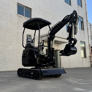 Mini-excavatrice 1,6 tonne avec moteur EPA, haute performance, pour l'agriculture, sur chenilles, petite pelle, personnalisable, livraison gratuite - Product Image 5