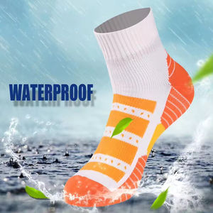 100% impermeable Coolmax calificación invierno calcetines térmicos al aire libre Wudu musulmán pesca ciclismo senderismo frío cálido calcetines impermeables - Product Image 4