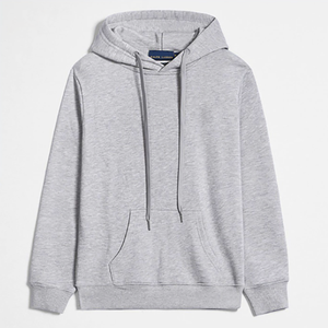 Herens en dames winter hoodie met ritssluiting, aanpasbaar, losvallend, effen, effen gekleurd, vrijetijdskleding, jogging - Product Image 4