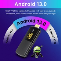 Android 13 d'origine H96 Max M3 TV Stick 8K 2 Go de RAM 16 Go de ROM Rockchip 3528 Wifi 6.0 BT 5.0 Smart Tv Box, directement de l'usine