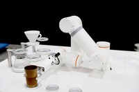 Çin Cobot Robot 5 Kg mekanik Robot kol/6 eksen Cobot kahve işbirlikçi Robot kol için araba boyası hattı