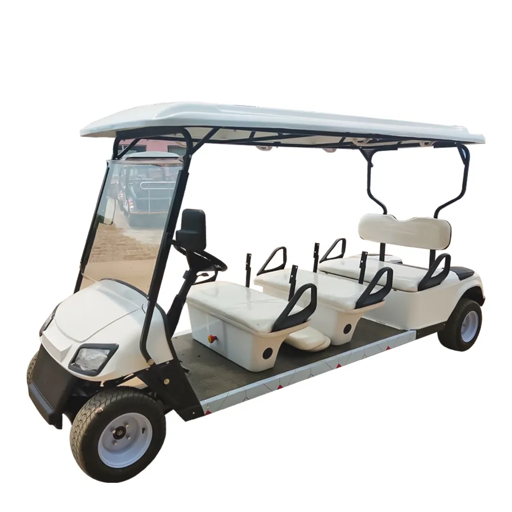 Individueller professioneller elektrischer Golfclub Auto Mini 4-Sitzer Golfwagen zu verkaufen günstige elektrische Golfwagen