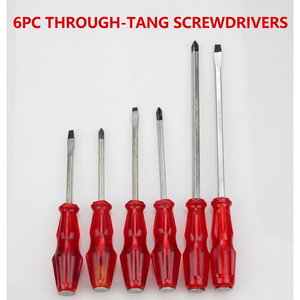 <b>Screwdriver</b> Set Chrome Plated Phillips Bit Plastic Handle Diy Tools 1-20 Pcs - Product Image 2