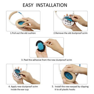 Casque de remplacement pour <span class=keywords><strong>Bose</strong></span> Quiet Comfort2 <span class=keywords><strong>QC2</strong></span> QC15 QC25 QC35 AE2 AE2i AE2w - Product Image 4