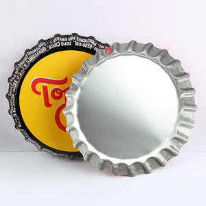 Fabrikant Op Maat Gemaakte Amerikaanse Retro Metalen Bierdop Decoratie Driedimensionale Tin Art Angel Grensoverschrijdende Muurbar Gieten - Product Image 1