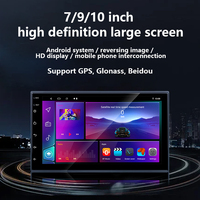 Vente en gros d'écran de voiture à écran tactile de 7 pouces A100 Quad Core 1GB/2GB RAM 16/32/64GB ROM Android 10 OS tablette de voiture Android