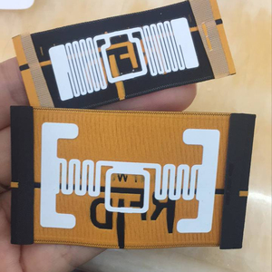 Tùy chỉnh quần áo giặt <span class=keywords><strong>UHF</strong></span> thẻ <span class=keywords><strong>RFID</strong></span> nhãn Dệt/Silicone nhãn có thể in thủ công mỹ nghệ thiết kế có thể giặt Thẻ Nhãn - Product Image 4