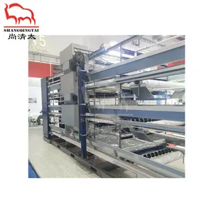 H Type automatic cage system for laying hens layer cages egg chicken poultry farm chicken cage chicken poultry farm equipment