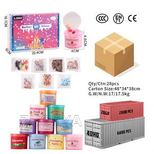 Zhorya 10*60ml Arcilla de Mantequilla Suave, No Pegajosa, Perfumada y Esponjosa para Manualidades DIY - Product Image 6