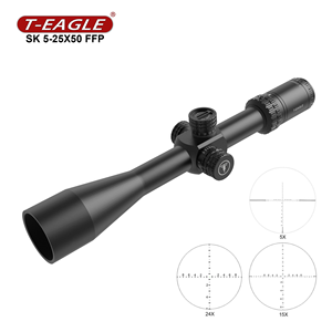 Cannocchiale Ottico T-EAGLE SK 5-25X50FFP <span class=keywords><strong>IR</strong></span> Illuminato di Alta Qualità, Tubo da 30mm, FFP, ODM OEM, HD, Antiurto, per Caccia - Product Image 1