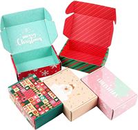Boîte d'expédition en carton personnalisée avec logo, luxe, vert menthe, pour emballage cadeau