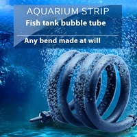 Réservoir de poissons bande à bulles aérateur Aquarium Multi trou diffuseur barre décoration bulle Tube pompe à Air accessoire