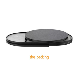 WIREKING New Design Combination Side <strong>Table</strong> Grey and <strong>Black</strong> MDF Board Marble Grain Coffee <strong>Table</strong> Living Room <strong>Sofa</strong> Side <strong>Table</strong> - Product Image 4