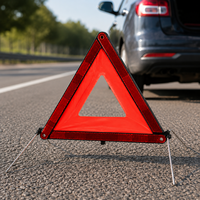 Triangle de signalisation en plastique