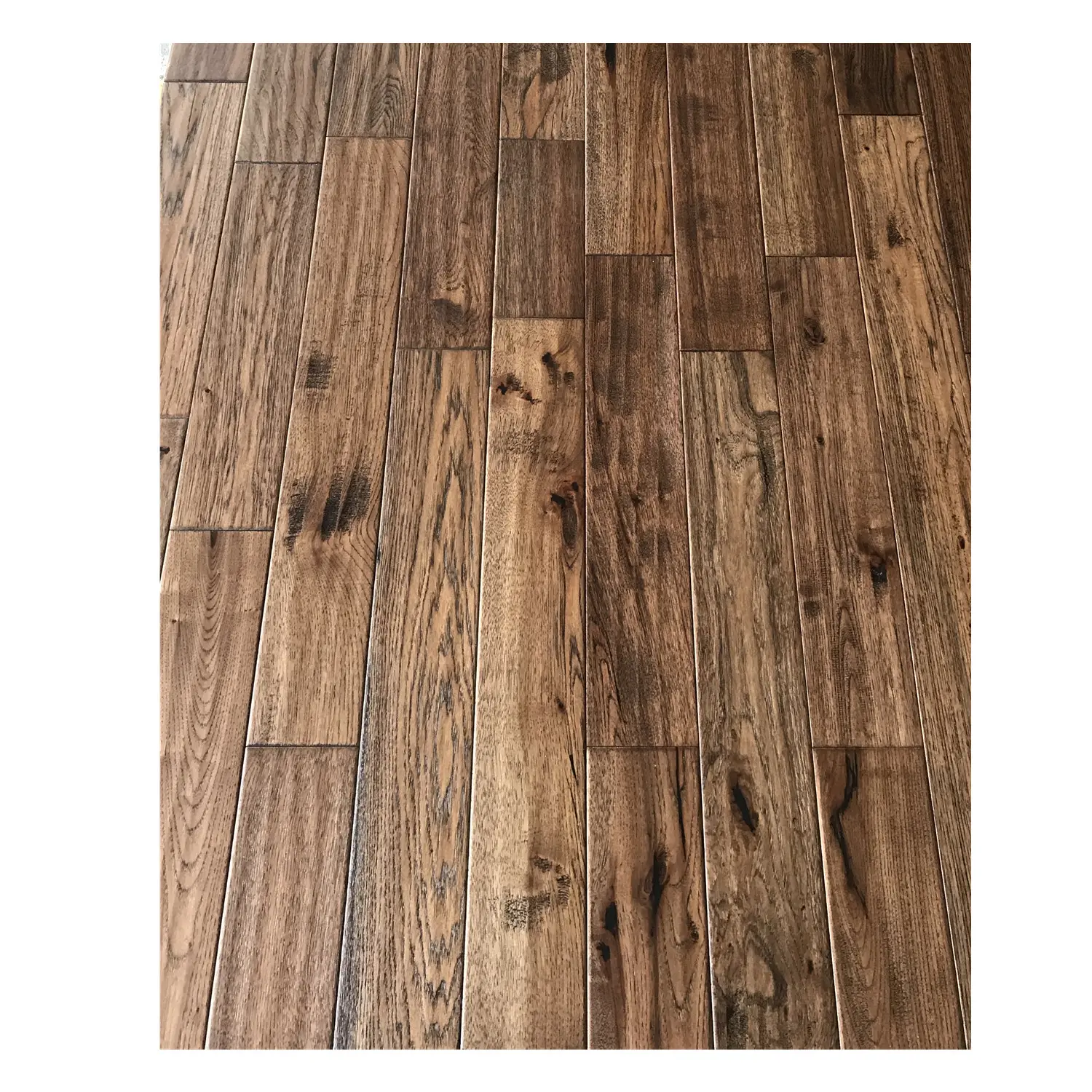 2020 popular hardwood Hickory wooden parquet flooring
