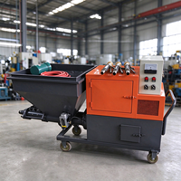 Machine à projeter du béton diesel fiable avec système haute pression pour le renforcement du béton projeté