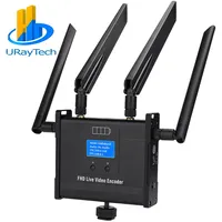 URay 4G LTE 1080P Drahtloser HDMI-zu-IP-Video-Encoder H.265 H.264-Codierung gerät für Live-Streaming srt rtmp rtmps
