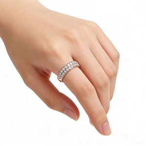 CUSTOM 9K/10K/14K/18K SOLID GOLD LAB GROWN CVD IGI/HPHT DIAMOND CLASSIC ENGAGEMENT PARTY <b>RING</b> <b>for</b> MEN & <b>WOMEN</b> - Product Image 2