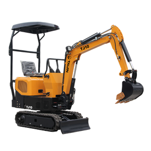 TAIJIN TJ10 1 Ton Enhanced Mini Excavator for Farm Garden Indoor Construction & Landscaping with Powerful Performance - Product Image 1