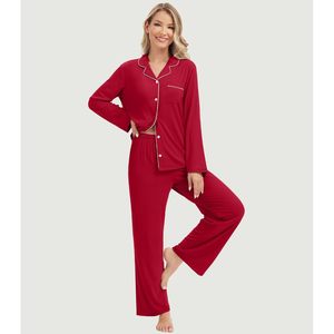 Pijamas de Novia Modales OEM ODM, Ropa de Dormir para Mujer, Pijamas de Bambú Personalizadas para Mujer, Pijamas de Invierno, Fábrica de Ropa de Dormir en Vietnam - Product Image 1