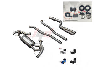 Tubo de Escape de Acero Inoxidable OEM para <span class=keywords><strong>BMW</strong></span> <span class=keywords><strong>X5</strong></span> X6 F15 G05 G06 40i <span class=keywords><strong>40e</strong></span> B58 3.0T 2019-2023, Silenciador Valvetronic Catback - Product Image 2