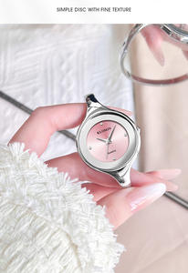 Montre pour femme compacte de qualité supérieure, style bracelet, minimaliste exquis, niche haut de gamme, quartz - Product Image 5