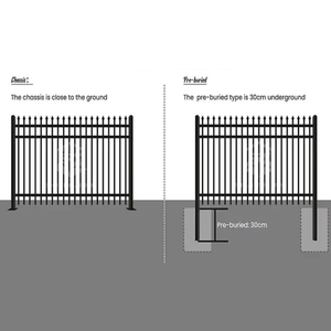 Panel de Cerca de Acero Galvanizado GS para <span class=keywords><strong>Plaza</strong></span> Comercial, Diseño Moderno, Resistente a los Rayos UV, Ecológico, Personalizable, de Alta Calidad de Fábrica - Product Image 2