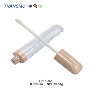 Conteneur de gloss à lèvres ovale personnalisable de 6 ml, emballage de gloss à lèvres en plastique recyclable pour le blush et les cosmétiques - Product Image 3