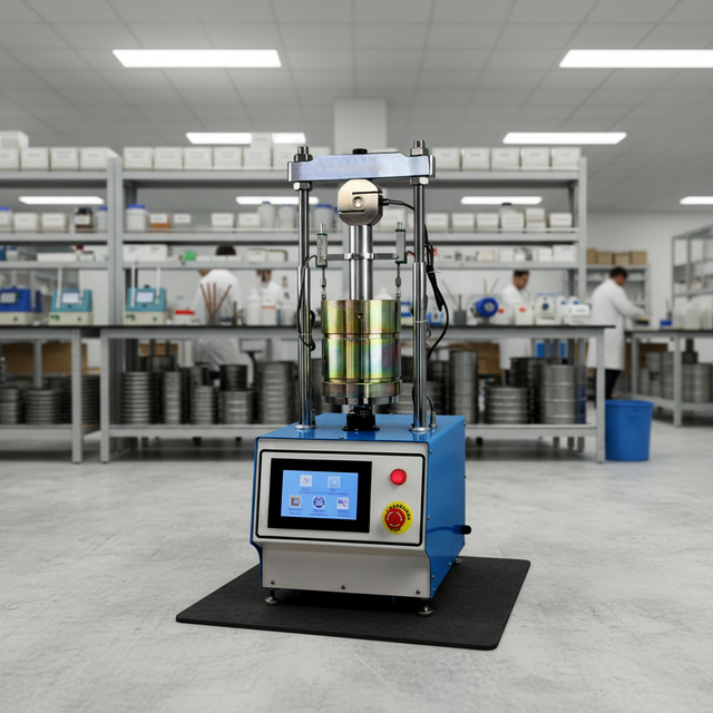 High Precision 50kn Automatic Soil CBR Machine Digital CBR Testing Machine with LCD Touch Screen