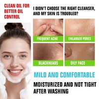 Gel Nettoyant Visage Vegan aux Acides Aminés - Nourrissant, Hydratant, Éclaircissant et Anti-Rides avec Acide Hyaluronique et Vitamine C