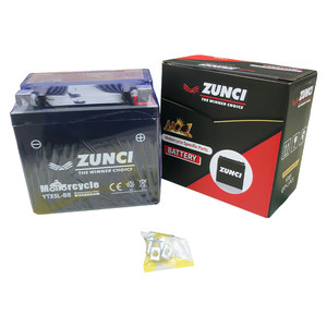 แบตเตอรี่สำรองพลังงานสำหรับรถจักรยานยนต์ OEM ZUNCI รุ่น YTX5L-BS 12V 5AH แบตเตอรี่ตะกั่วกรดปิดผนึก 12V5 YTZ5 แบตเตอรี่สำรองพลังงาน OEM ZUNCI สำหรับรถจักรยานยนต์ - Product Image 2
