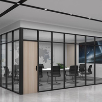 Cloisons de bureau modulaires modernes, isolation acoustique, séparateurs de pièce, panneaux acoustiques intérieurs pour bâtiments commerciaux, hôpitaux, centres commerciaux
