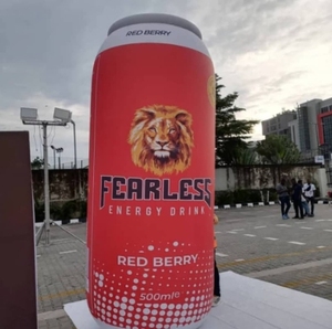 Thực tế <span class=keywords><strong>Inflatable</strong></span> có thể để hiển thị, tùy chỉnh sáng bóng chai nước giải khát cho quảng cáo - Product Image 1